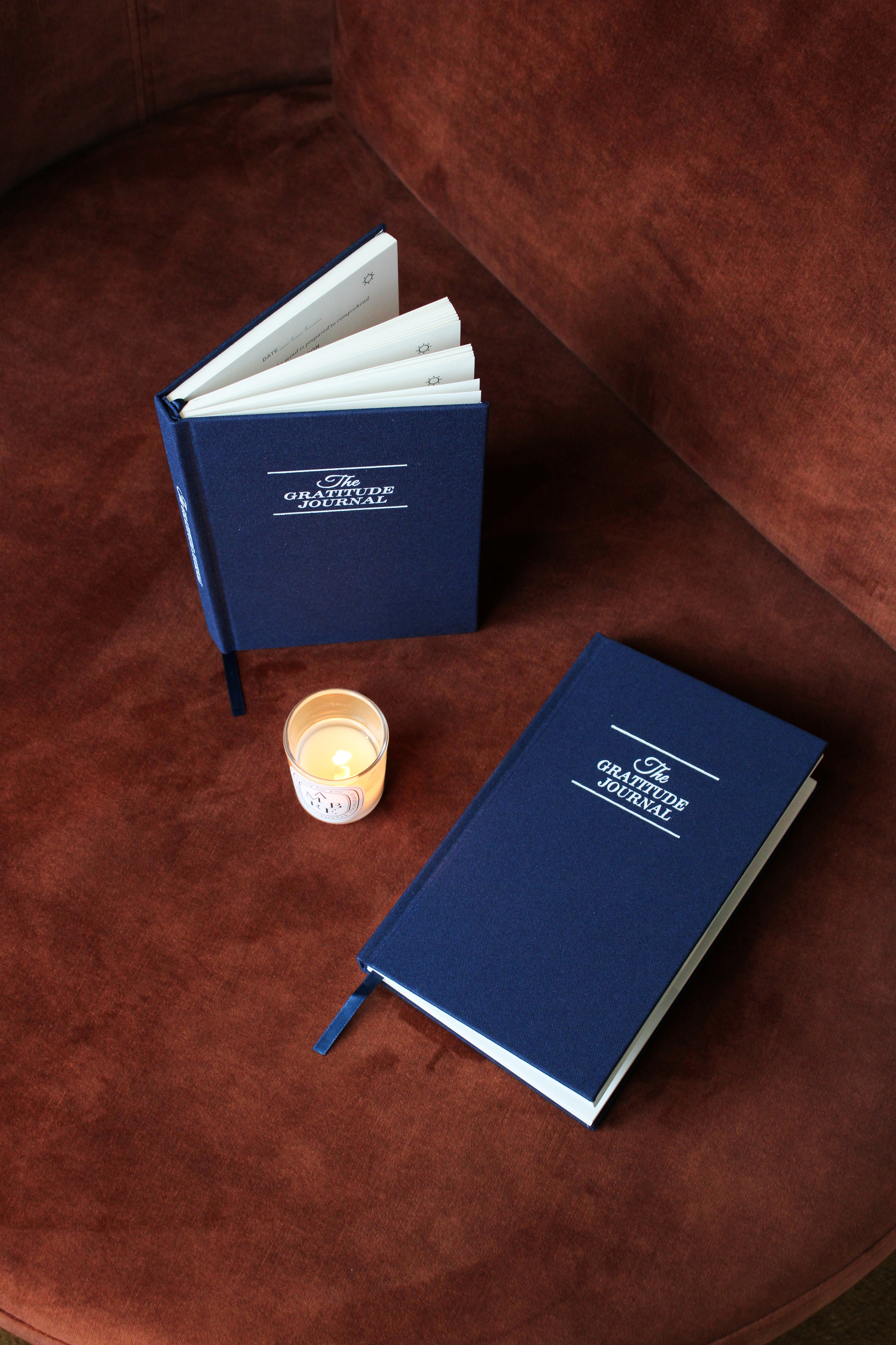 Gratitude Journal Blauw